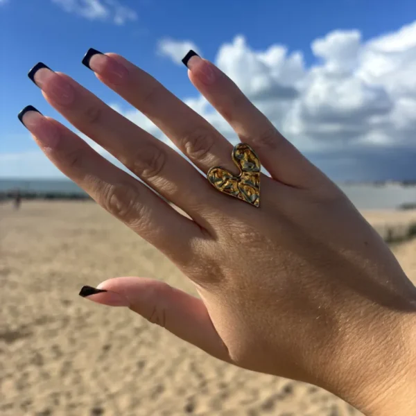 Bague Jade Or