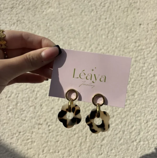 Boucles d'oreilles - Léo – Image 2